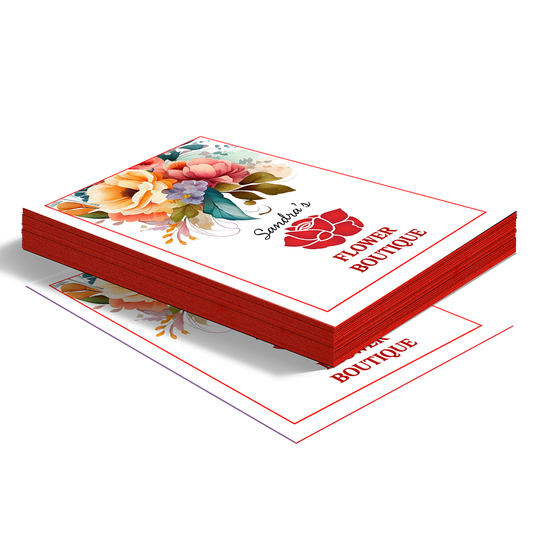 Painted Edge Business Cards
